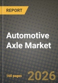 Automotive Axle Market Outlook 2026-2034: Market Share, and Growth Analysis by Axle Type, Position, Material, Vehicle Type- Product Image