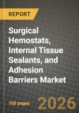 Surgical Hemostats, Internal Tissue Sealants, and Adhesion Barriers Market Outlook 2026-2034: Market Share, and Growth Analysis- Product Image