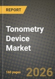 Tonometry Device Market Outlook 2026-2034: Market Share, and Growth Analysis- Product Image