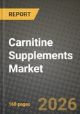 Carnitine Supplements Market Outlook 2026-2034: Market Share, and Growth Analysis- Product Image