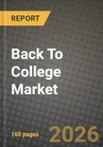 Back To College Market Outlook 2026-2034: Market Share, and Growth Analysis- Product Image