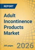 Adult Incontinence Products Market Size, Share & Trends Analysis - Global Opportunity Analysis and Industry Forecast (2026-2036)- Product Image