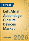 Left Atrial Appendage Closure (LAAC) Devices Market Size, Share & Trends Analysis - Global Opportunity Analysis and Industry Forecast (2026-2036)- Product Image