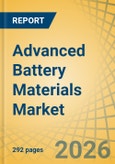 Advanced Battery Materials Market Size, Share & Trends Analysis - Global Opportunity Analysis & Industry Forecast (2026-2036)- Product Image