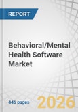 Behavioral/Mental Health Software Market by Component, Application, Indication, End User - Global Forecast to 2031- Product Image