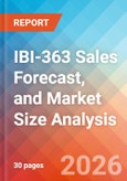 IBI-363 Sales Forecast, and Market Size Analysis - 2034- Product Image