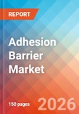 Adhesion Barrier - Market Insights, Competitive Landscape, and Market Forecast - 2034- Product Image