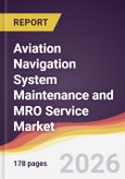 Aviation Navigation System Maintenance and MRO Service Market Report: Trends, Forecast and Competitive Analysis to 2035- Product Image