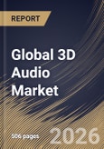 Global 3D Audio Market Size, Share & Industry Analysis Report by Component, Application, Regional Outlook and Forecast, 2025-2032- Product Image