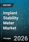 Implant Stability Meter Market - Global Forecast 2026-2032- Product Image