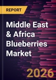 Middle East & Africa Blueberries Market Size and Forecast (2021 - 2031), Regional Share, Trend, and Growth Opportunity Analysis- Product Image