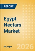 Egypt Nectars (Soft drinks) Market Size, Growth and Forecast Analytics, 2024-2029- Product Image