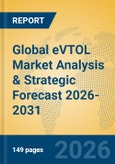 Global eVTOL Market Analysis & Strategic Forecast 2026-2031- Product Image