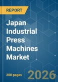 Japan Industrial Press Machines - Market Share Analysis, Industry Trends & Statistics, Growth Forecasts (2026-2031)- Product Image