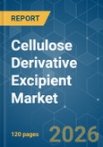 Cellulose Derivative Excipient - Market Share Analysis, Industry Trends & Statistics, Growth Forecasts (2026-2031)- Product Image