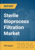 Sterile Bioprocess Filtration Market Global Report 2026- Product Image