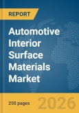 Automotive Interior Surface Materials Market Global Report 2026- Product Image