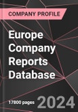 Europe Company Reports Database- Product Image