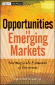 Opportunities in Emerging Markets. Investing in the Economies of Tomorrow. Wiley Finance- Product Image