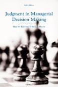 Judgment in Managerial Decision Making. 8th Edition- Product Image