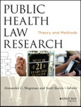 Public Health Law Research. Theory and Methods. Edition No. 1- Product Image