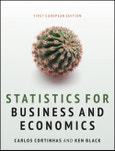 Statistics for Business and Economics. Edition No. 1- Product Image