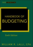 Handbook of Budgeting. Edition No. 6. Wiley Corporate F&A- Product Image