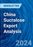 China Sucralose Export Analysis- Product Image
