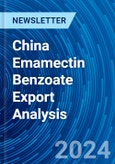 China Emamectin Benzoate Export Analysis- Product Image
