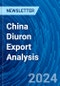 China Diuron Export Analysis - Product Image