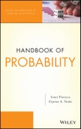 Handbook of Probability. Edition No. 1. Wiley Handbooks in Applied Statistics- Product Image