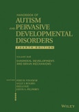 Handbook of Autism and Pervasive Developmental Disorders, Diagnosis, Development, and Brain Mechanisms. Volume 1- Product Image