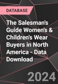 The Salesman's Guide Women's & Children's Wear Buyers in North America - Data Download- Product Image