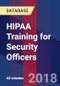 HIPAA Training for Security Officers - Webinar (Recorded) - Product Thumbnail Image