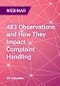 483 Observations and How They Impact Complaint Handling - Webinar - Product Thumbnail Image