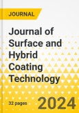 Journal of Surface and Hybrid Coating Technology- Product Image