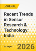 Recent Trends in Sensor Research & Technology: India- Product Image