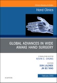 Global Advances in Wide Awake Hand Surgery, An Issue of Hand Clinics. The Clinics: Orthopedics Volume 35-1- Product Image