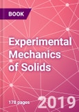 Experimental Mechanics of Solids- Product Image