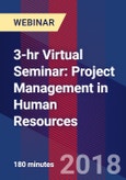 3-hr Virtual Seminar: Project Management in Human Resources - Webinar (Recorded)- Product Image