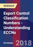 Export Control Classification Numbers - Understanding ECCNs - Webinar (Recorded)- Product Image