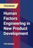 Human Factors Engineering in New Product Development - Webinar (Recorded)- Product Image