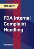 FDA Internal Complaint Handling - Webinar (Recorded)- Product Image