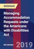 Managing Accommodation Requests under the Americans with Disabilities Act - Webinar (Recorded)- Product Image