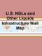 U.S. NGLs and Other Liquids Infrastructure Wall Map - Product Thumbnail Image