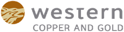 Western Copper and Gold - logo