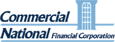 Commercial National Financial Corp - logo