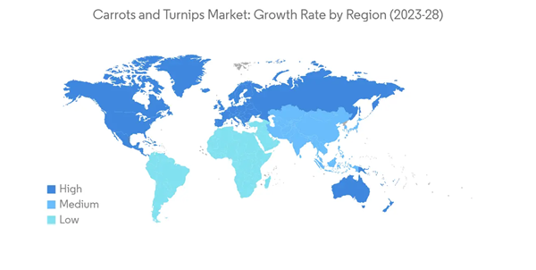 Carrots And Turnips Market Carrots And Turnips Market Growth Rate By Region 2023 28