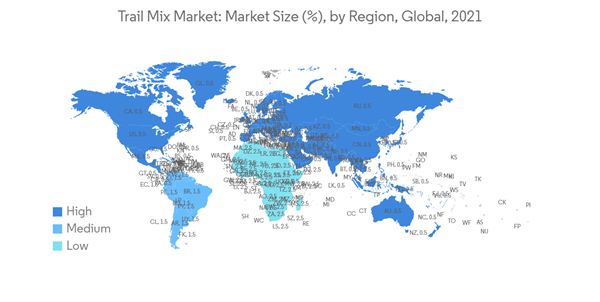 Trail Mix Market Trail Mix Market Market Size By Region Global 2021