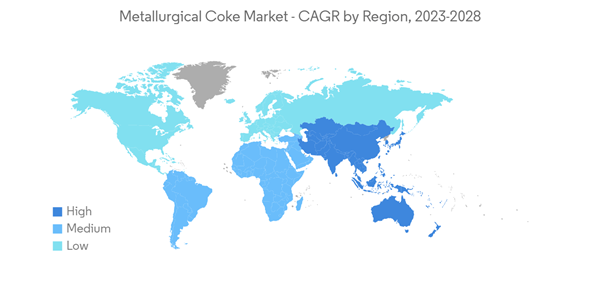 Metallurgical Coke Market Metallurgical Coke Market C A G R By Region 2023 2028